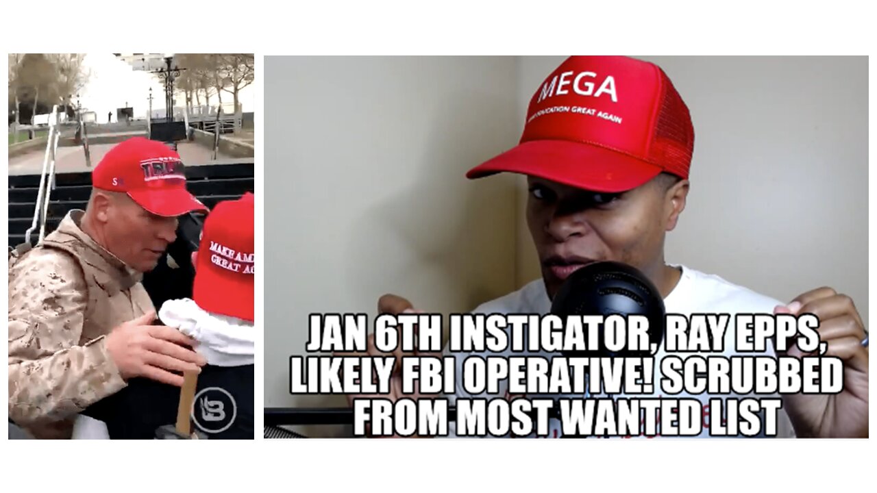 Jan 6th Instigator, Ray Epps, Likely FBI Operative! Scrubbed from Most Wanted List!