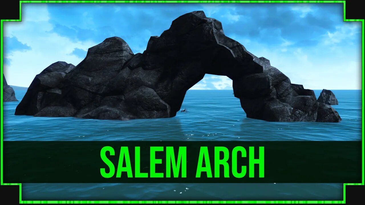 Salem Arch in Fallout 4 - How did this survive a Nuclear Blast!