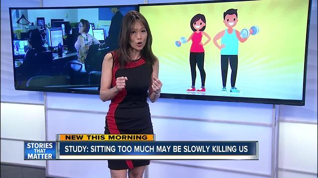 Study: Sitting too much may be slowly killing us