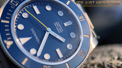 Nomadic watches - Blue Marai 401 Unboxing