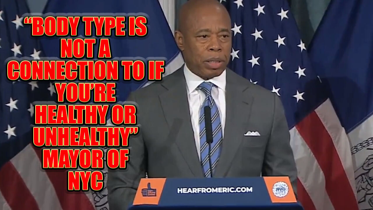 Mayor Of NYC Eric Adams Signs Bill Based On Denial Of Reality