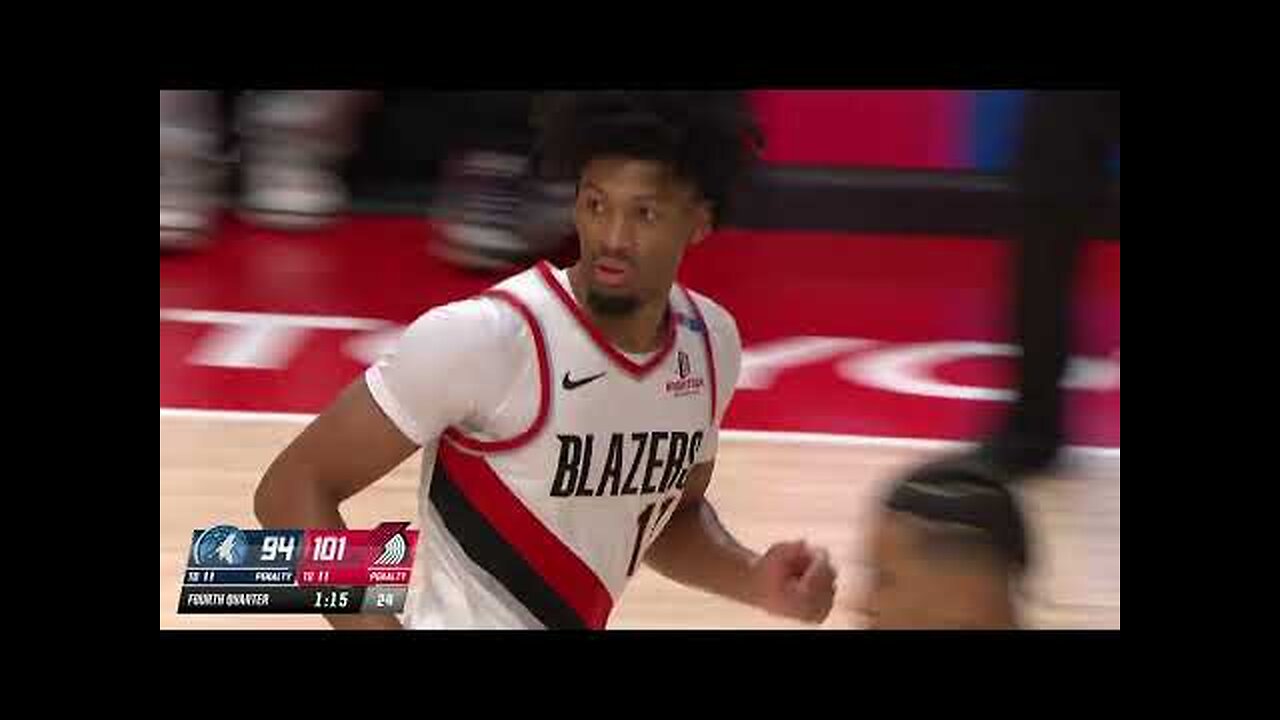 Shaedon Sharpe DROPS CAREER-HIGH 33 PTS in Rose City! 🌹| November 13, 2024