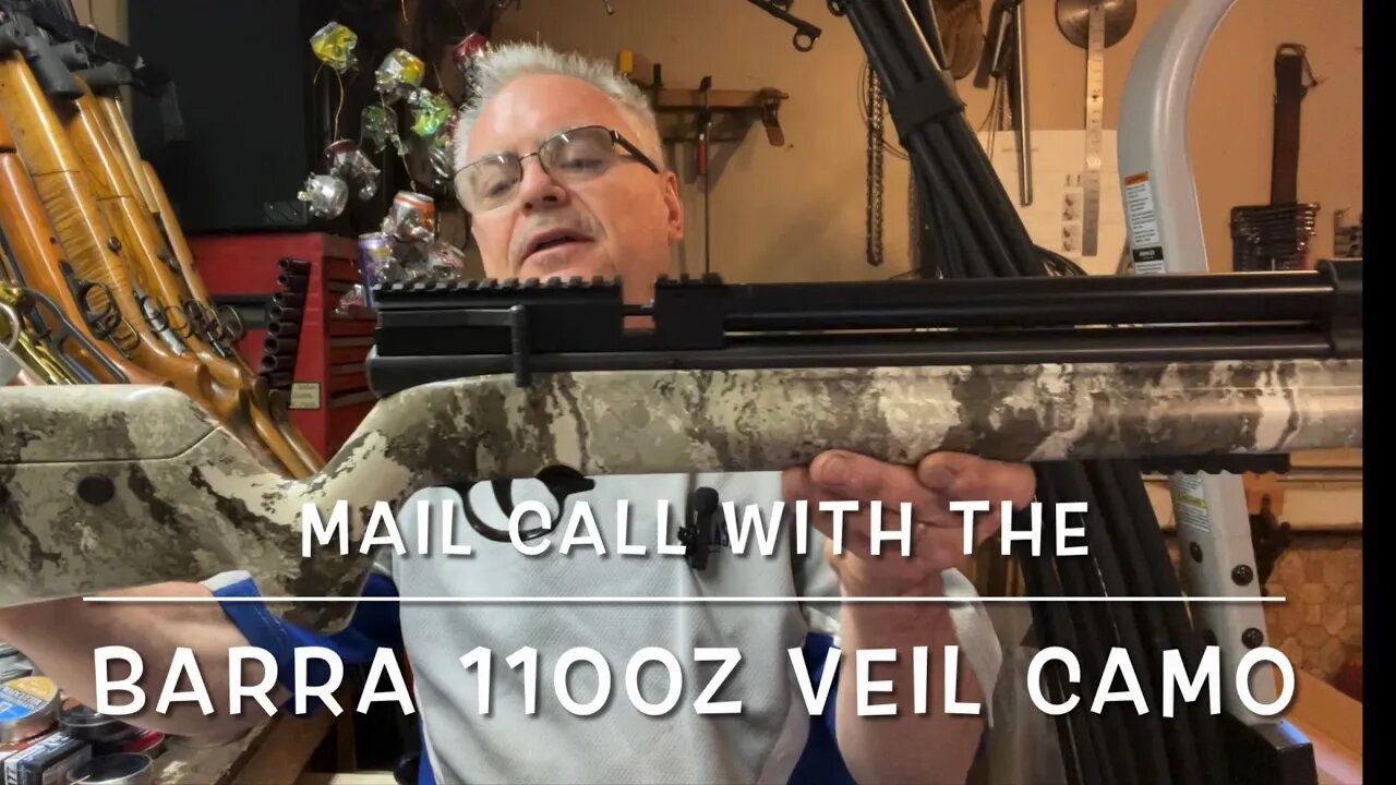 Mail call from Barra Model 1100z 22 caliber PCP in veil camo Thanks Barra!