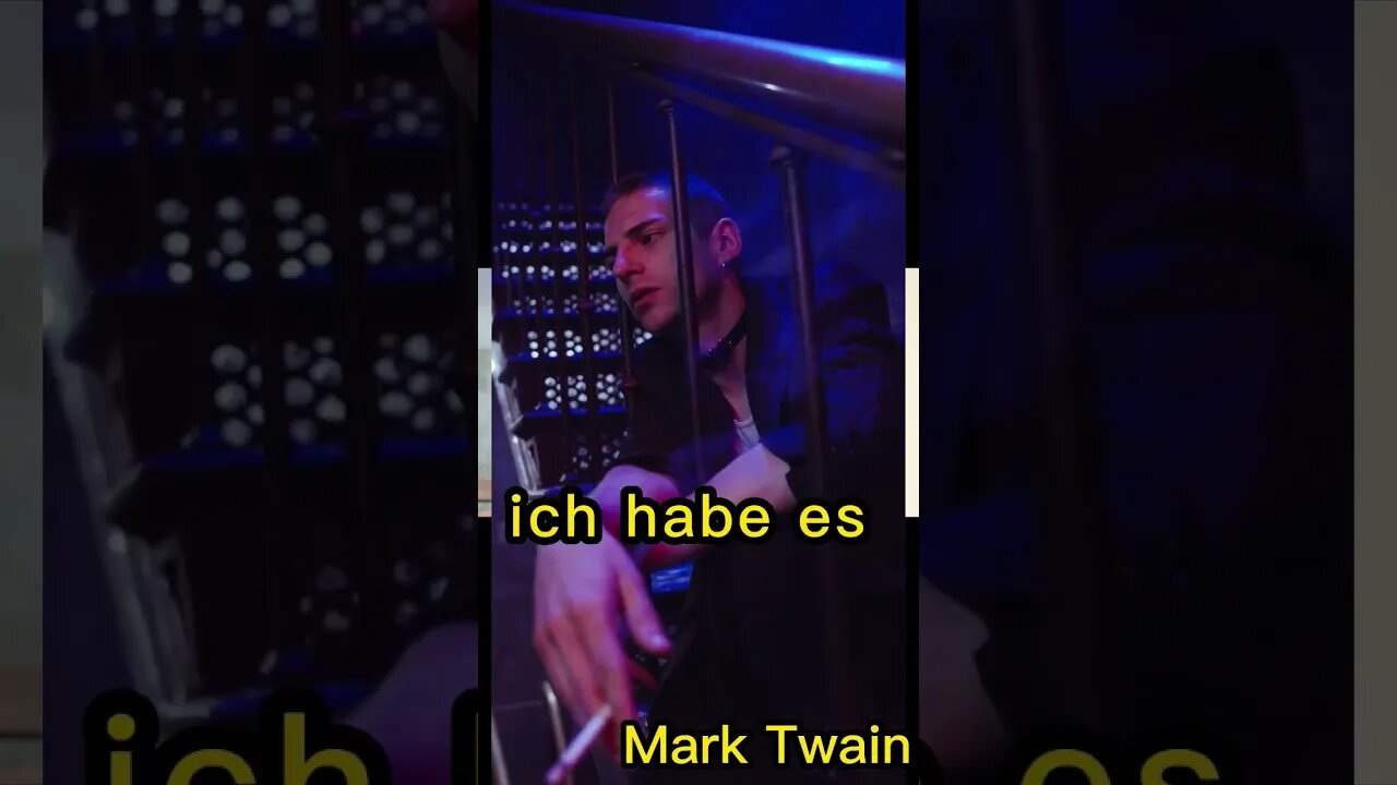Rauchen aufhören wie Mark Twain #shorts