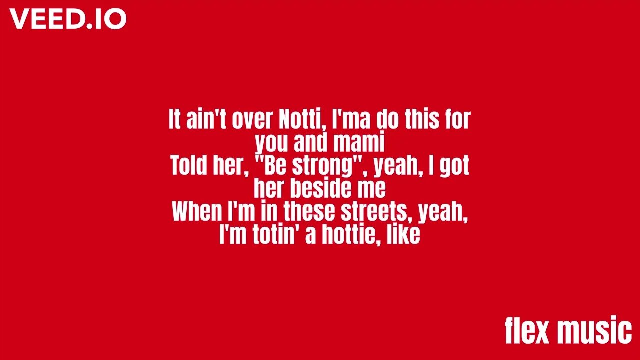 DD Osama - Letter 2 Notti (Lyrics)