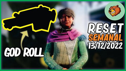 DESTINY 2 │ RESET SEMANAL TEM GODROLL CONFIRA! 13/12/2022