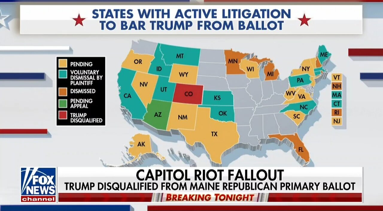 Maine Secretary of State Removed Trump From 2024 Ballot: Fox News