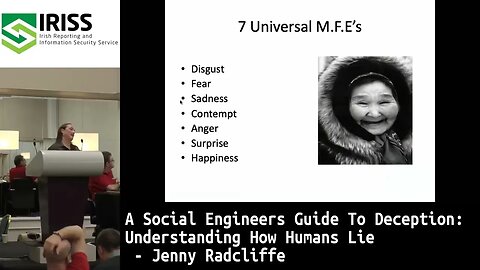 A Social Engineers Guide To Deception Understanding How Humans Lie Jenny Radcliffe