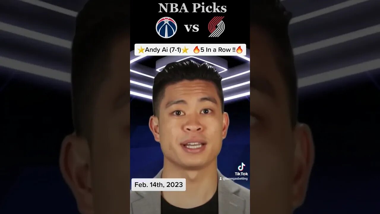 #Wizards vs #TrailBlazers #nbapicks of the Day by Andy #Ai #NBA #Sports #Betting #Picks #Hot #Shorts