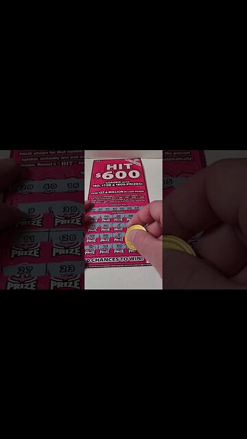 NEW $600 Lottery Tickets! #lottery