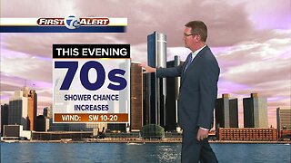 Metro Detroit Forecast: Showers turn to storms