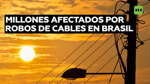 Robos de cables en Brasil alcanzan niveles récord, lo que obliga a legisladores a aumentar condenas