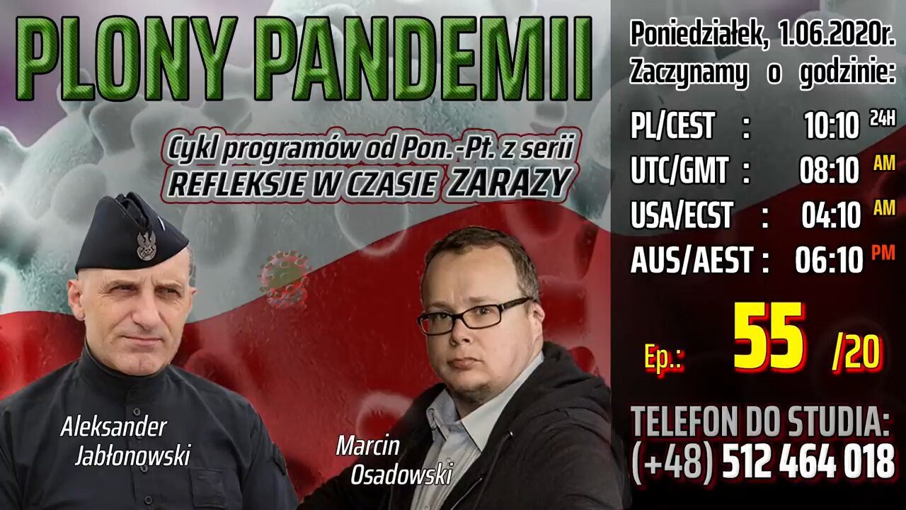 PLONY PANDEMII - Olszański, Osadowski NPTV (01.06.2020)