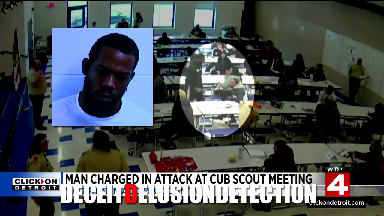 Black suspect charged for physically assaulting a white father during Cub Scouts meeting