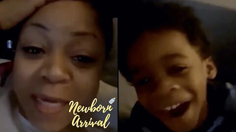 Former Destiny's Child Member LaTavia Roberson Son Londyn Takes Over Mommy's Live! 😂