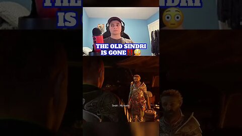 We Lost Sindri‼️😭 | #shorts #godofwarragnarok #gaming #reaction