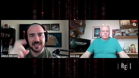 Sabotage des Sabotiens: David Icke s'entretient avec Angelo John Gage, Vidéocast Connecteur de Point
