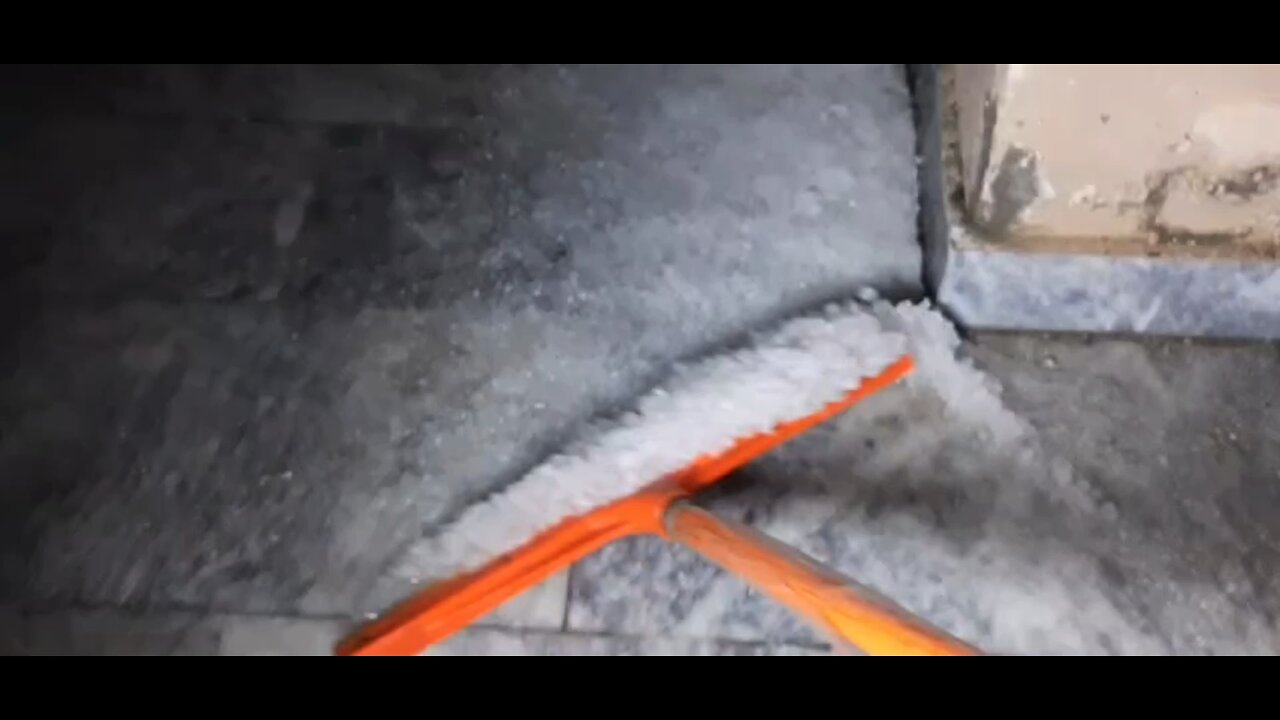 Lahore snow and sleet