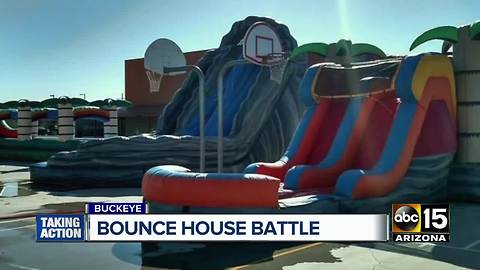Dispute brewing between Valley party rental companies