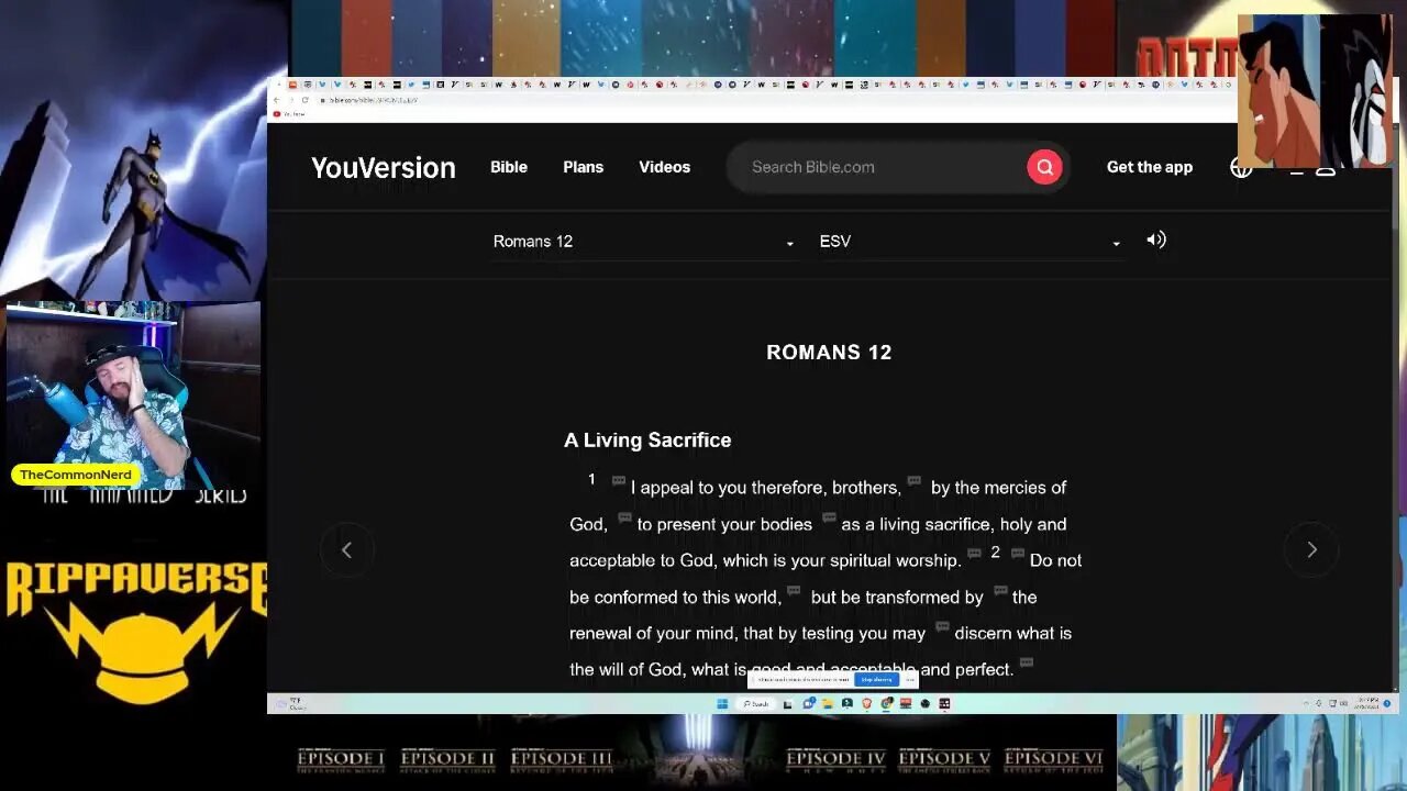 Sunday Funday! The Old Man Gave Me A Task, So Here We Go... Pop Culture And The Book Of Romans