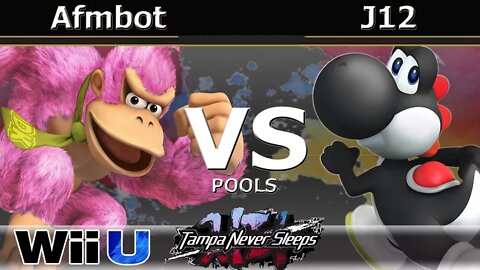 Afmbot (Donkey Kong) vs. CnR|J12 (Yoshi) - Wii U Pools - TNS7