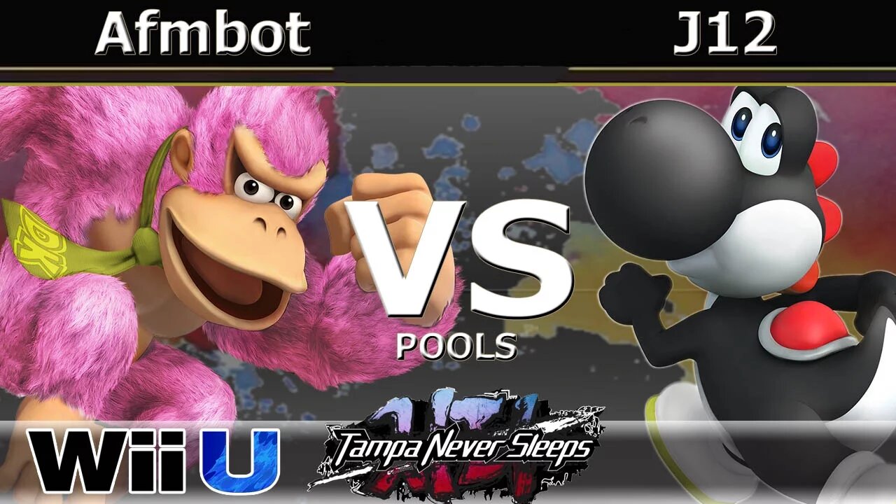Afmbot (Donkey Kong) vs. CnR|J12 (Yoshi) - Wii U Pools - TNS7