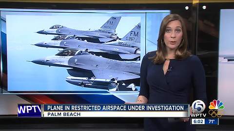 F-16s intercept small plane that violated President Trump's airspace