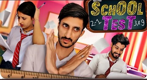 School Test / school comedy / school drama / funny video