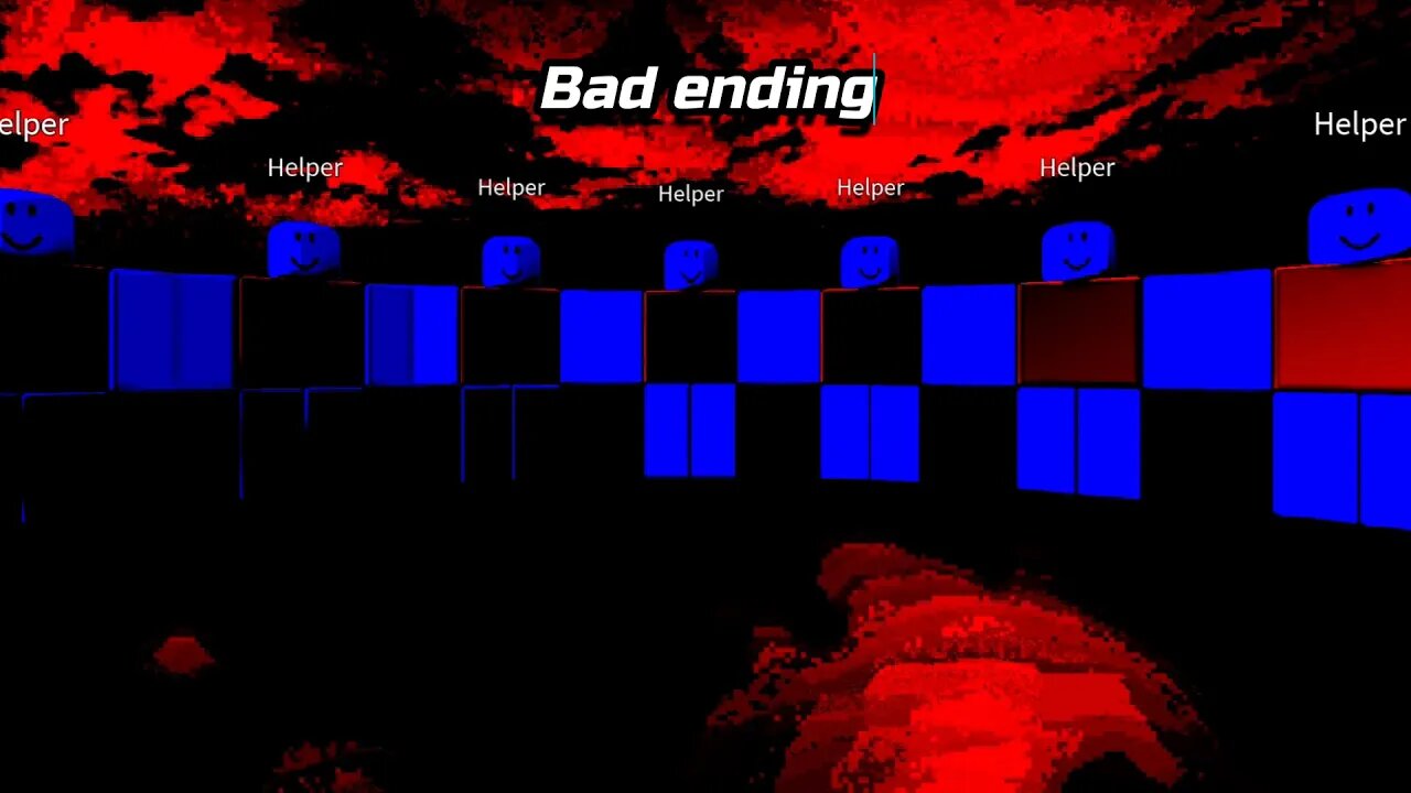 A Stereotypical Obby Walkthrough! (Bad ending)