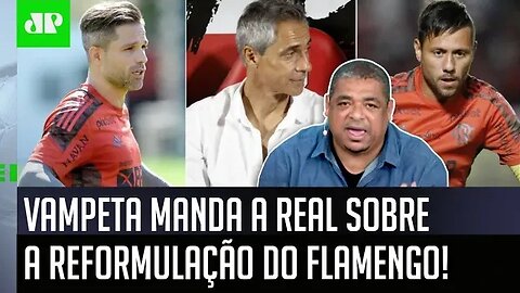 "Gente, NÃO É que o Paulo Sousa VAI CHEGAR e..." Vampeta MANDA A REAL sobre RENOVAÇÃO do Flamengo!