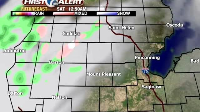 Tracking weekend rain & flakes