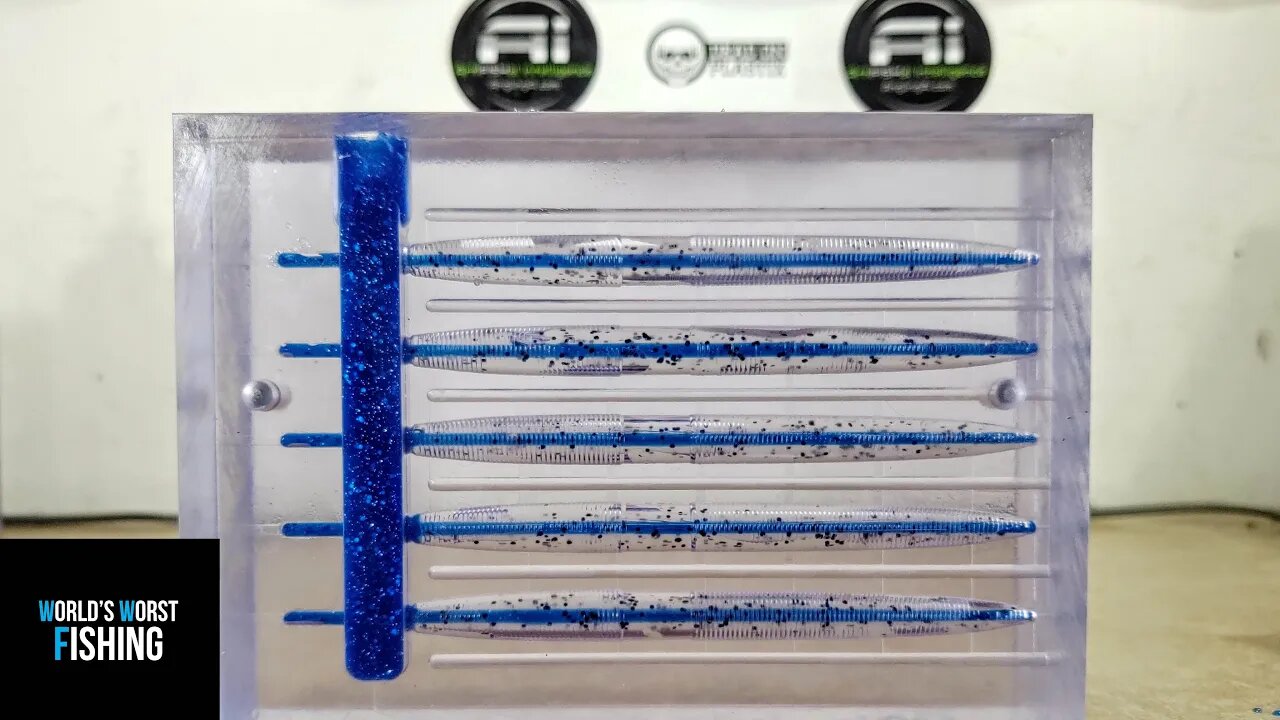 SEE-THROUGH MOLDS, Shooting Clear Lure Injection Molds To See The Injection Process