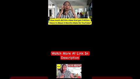 How Much YouTube Paid Me For A Video With 2,000,000 Views In 2 Months: How To Make More On YouTube