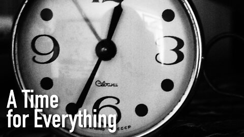 "A Time for Everything" - 2 Corinthians Series #3