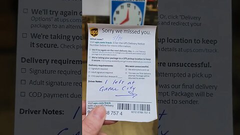 UPS gets it right
