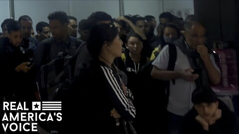 Breaking story! Large numbers from the Middle East, from Syria & Afghanistan flying into Tijuana