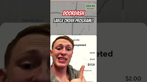 Dd Large Order Payout #doordash