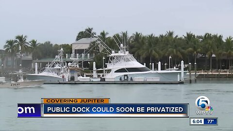 Private boat dock in Jupiter could soon be privatized