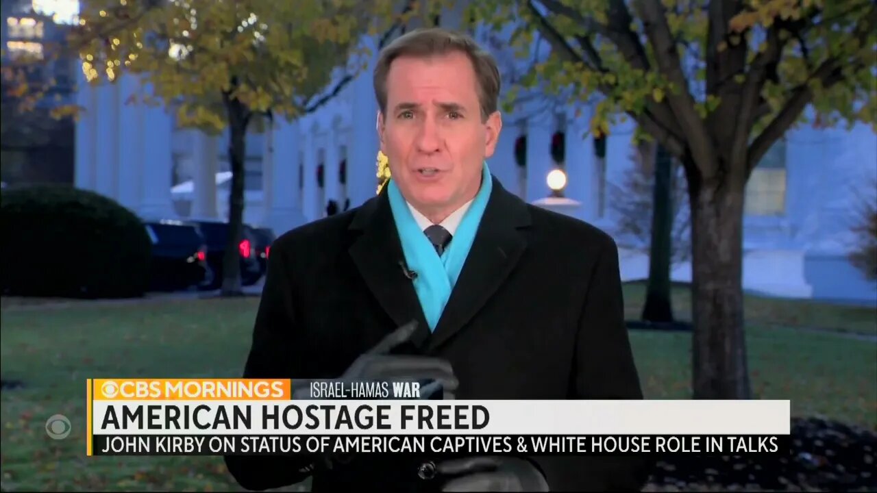 John Kirby On Americans Still Held Hostage In Gaza: "We Don't Have A Whole Lot Of Info About Them"