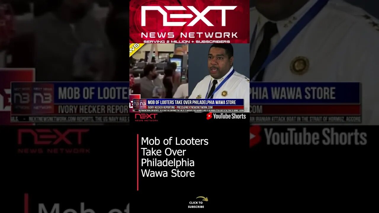 Mob of Looters Take Over Philadelphia Wawa Store #shorts