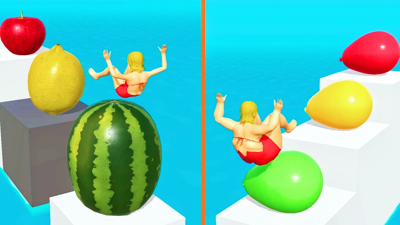 Squeezy Girl! Very satisfying and relaxing ASMR slicing game