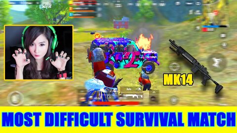 Most Difficult Survival Match Pubg Mobile Lite | Best Teammat Ever Pubg Lite Survival Video | DXG