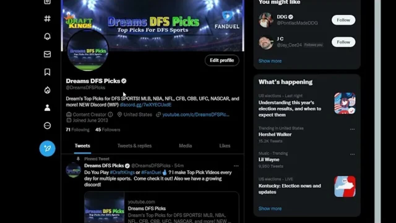 Dreams Top Picks for CFB DFS Today Main Slate 11/10/2022 Daily Fantasy Sports Strategy DraftKings