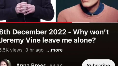 The Anna Brees clip about Jeremy Vine and Alex Belfield is worth listening to on YouTube