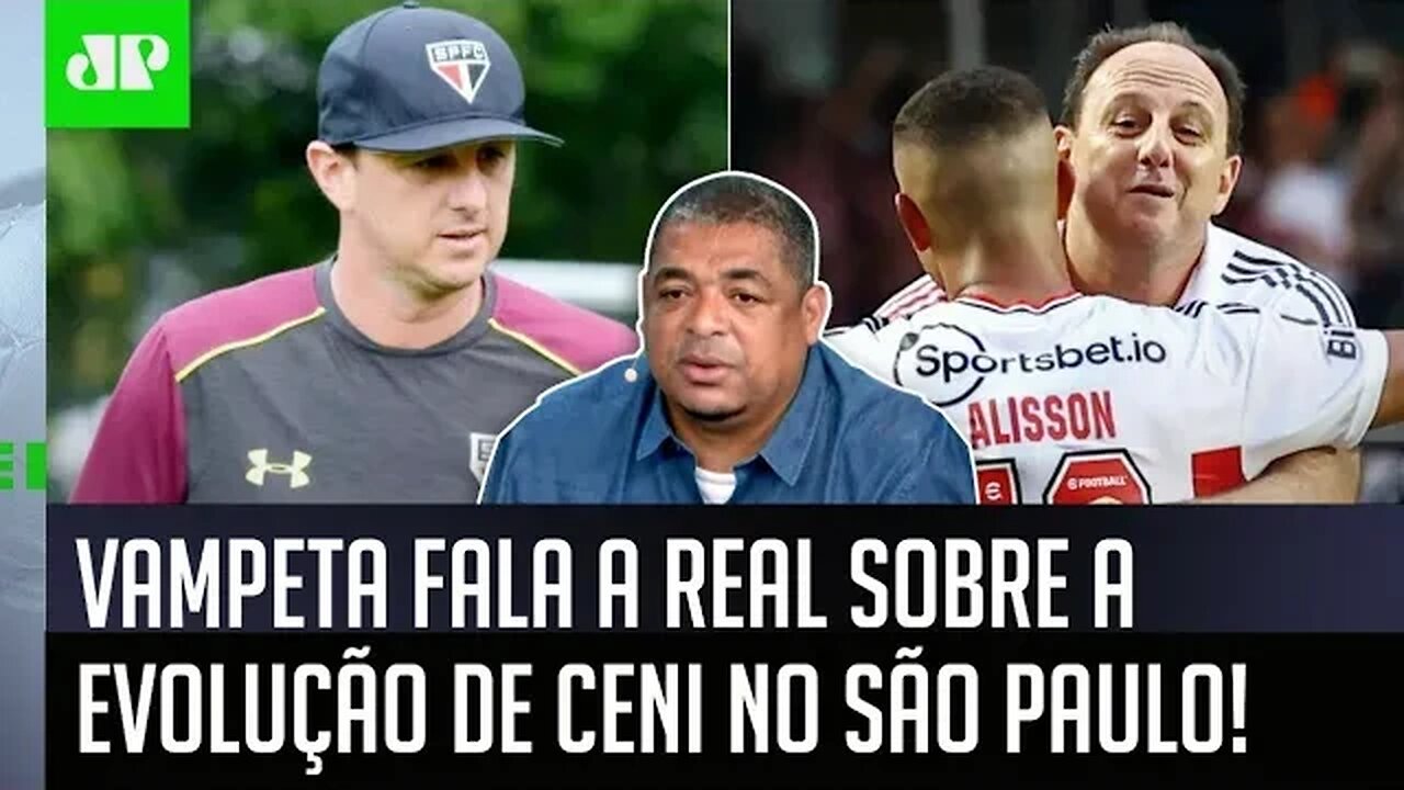 "SABE o que o Rogério Ceni MUDOU MUITO de uns anos pra cá?" Vampeta MANDA A REAL sobre o São Paulo!