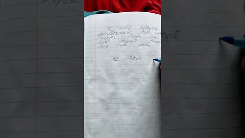 PEOPLE HATED MY CURSIVE BUT YET IT ONE THING AI CAN’T REPLICATE MY CURSIVE WRITING🥰🤣🤣🤣 #2023