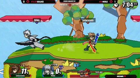 FPS4 Online - Solace (Lloyd) vs. Nible (Ichigo) - Super Smash Flash 2