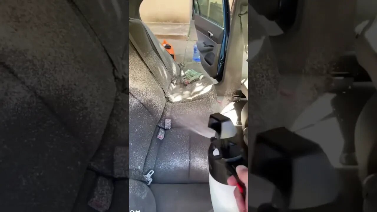 Foam the interior