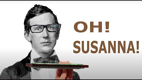 How to Play Oh Susanna on a Tremolo Harmonica with 16 Holes