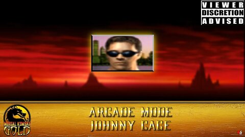 Mortal Kombat Gold: Arcade Mode - Johnny Cage